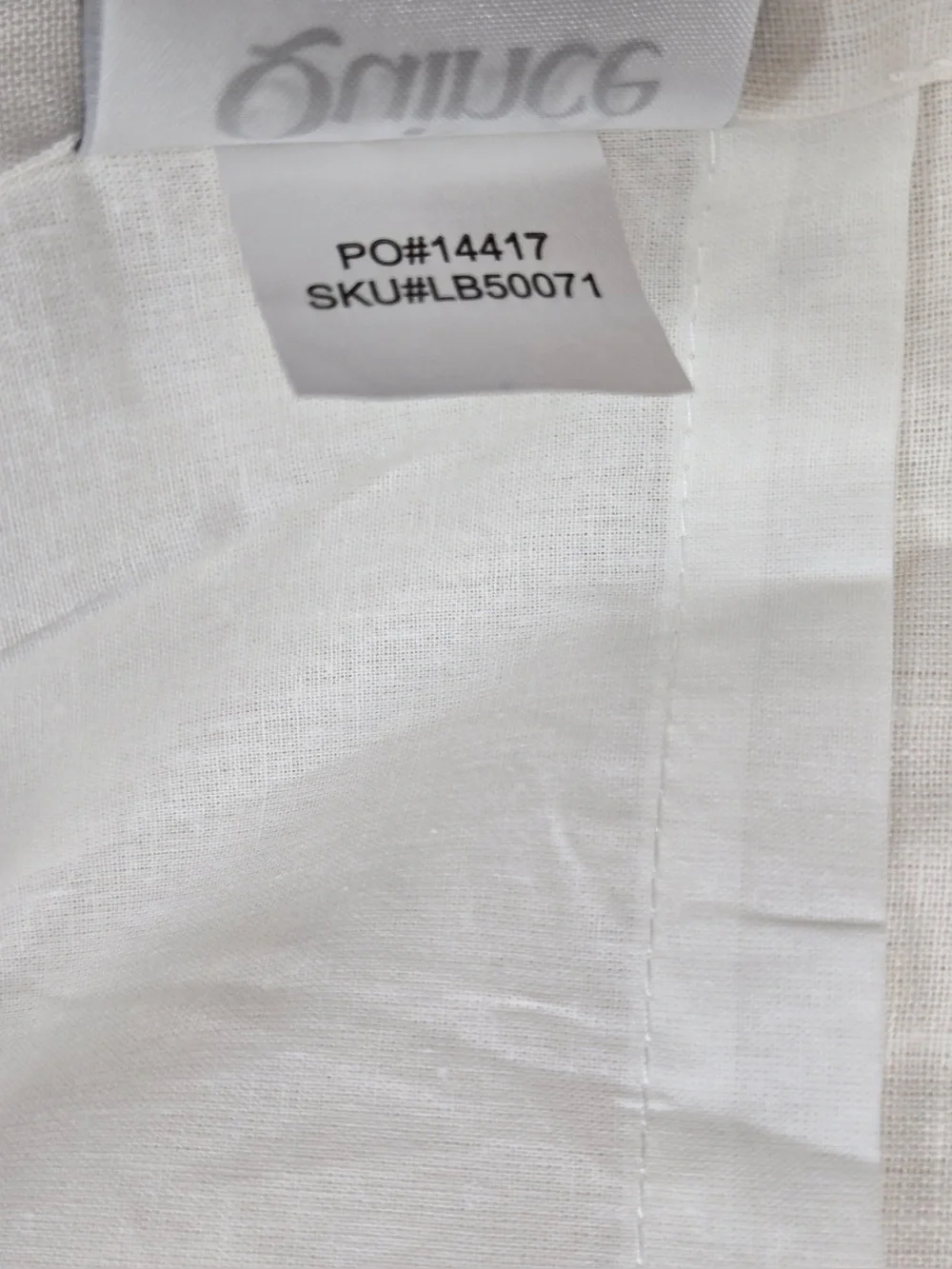 NWT QUINCE Set Of 2 48x84 European Linen Curtains Cream 0496
